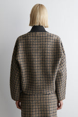 Arlette Wool Check Jacket
