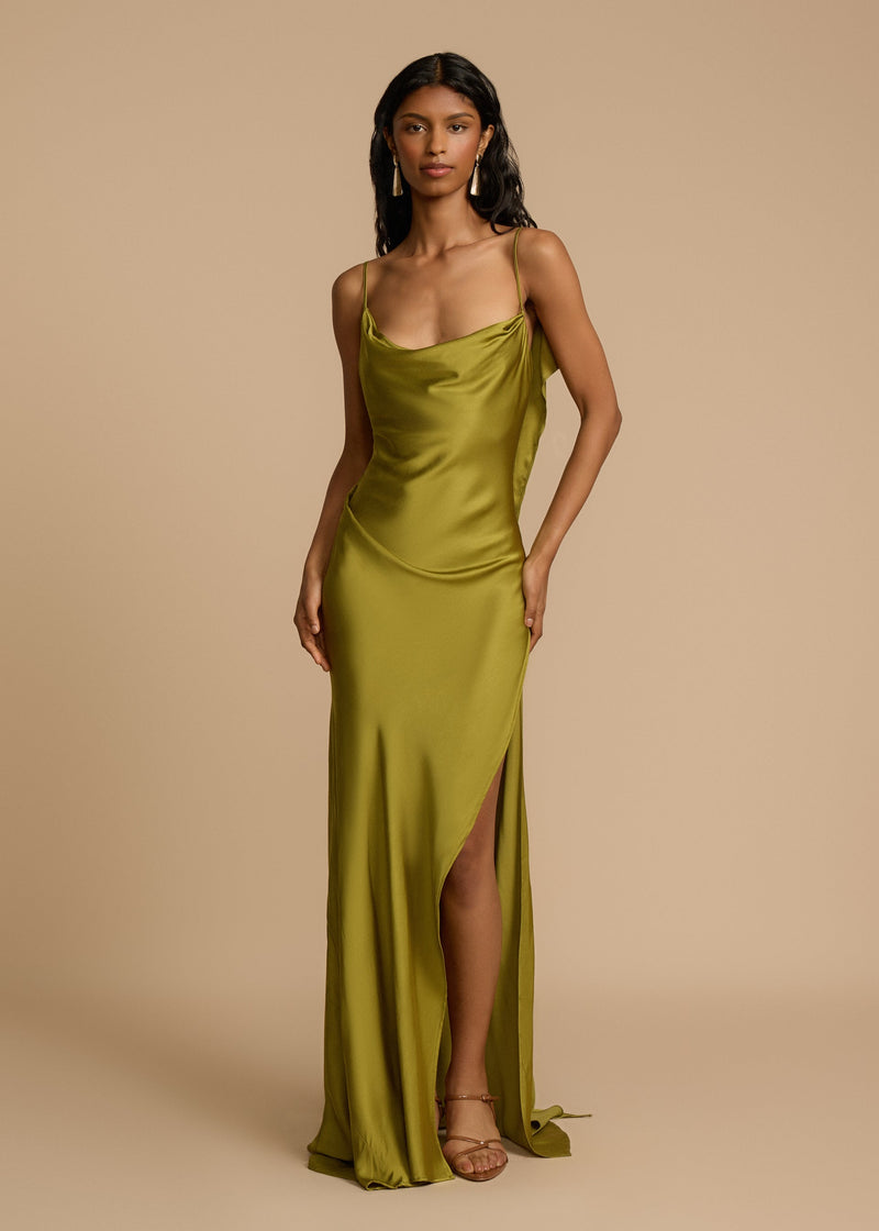 Aurelia Satin Dress