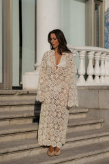 Alara Crochet Maxi Dress