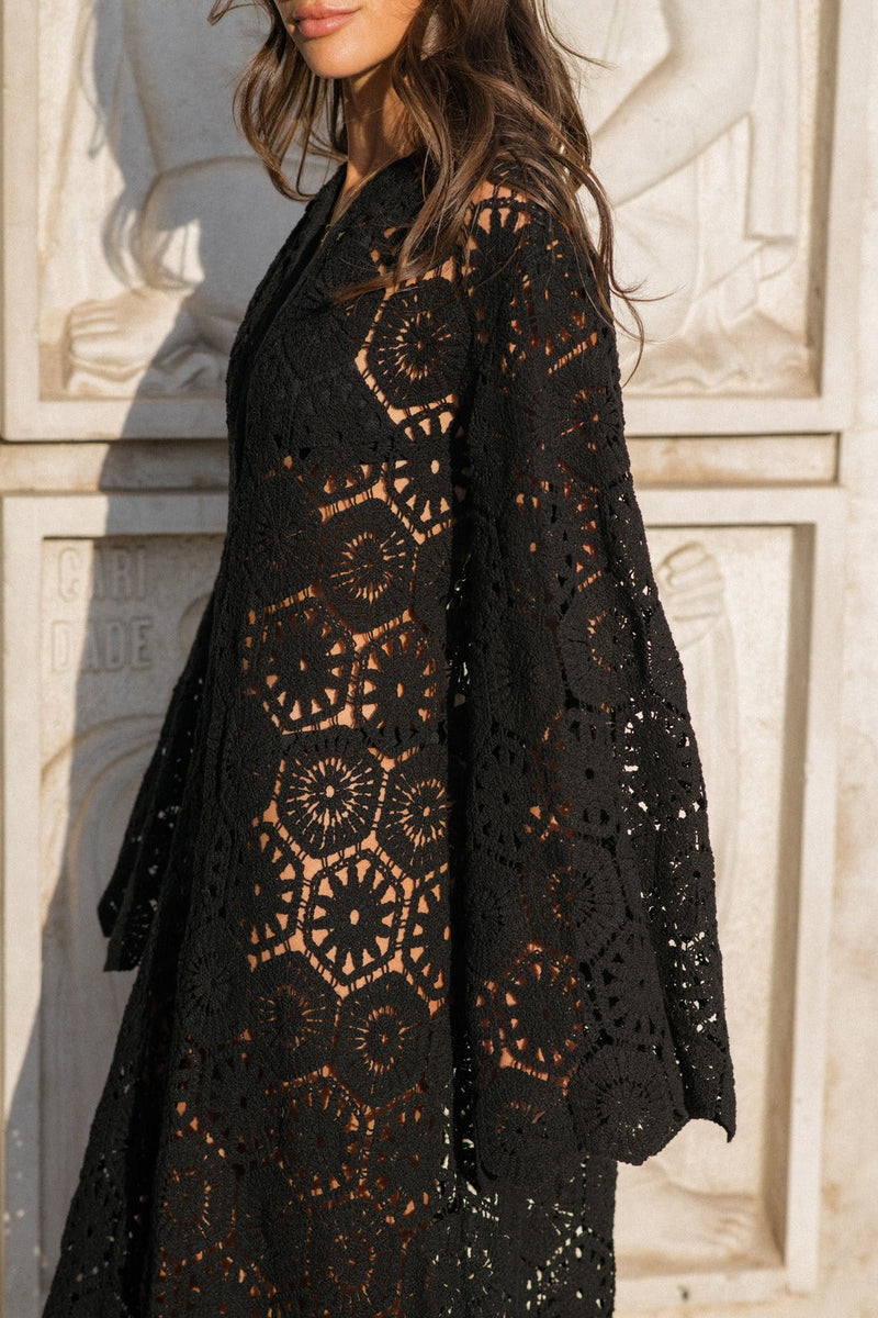 Alara Crochet Maxi Dress