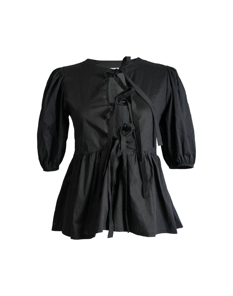 OPHELIA BLOUSE BLACK