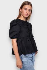 OPHELIA BLOUSE BLACK