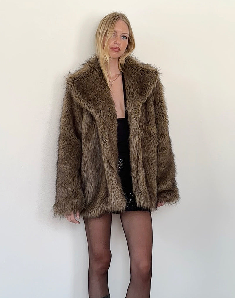 Nia Faux Fur Jacket