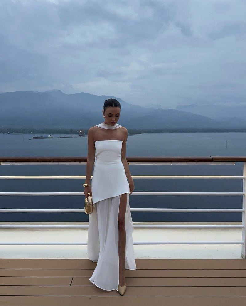 Valerie | Asymmetrical Maxi Dress