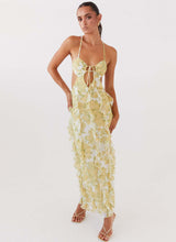 Daffodil Ruffle Maxi