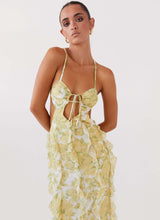 Daffodil Ruffle Maxi