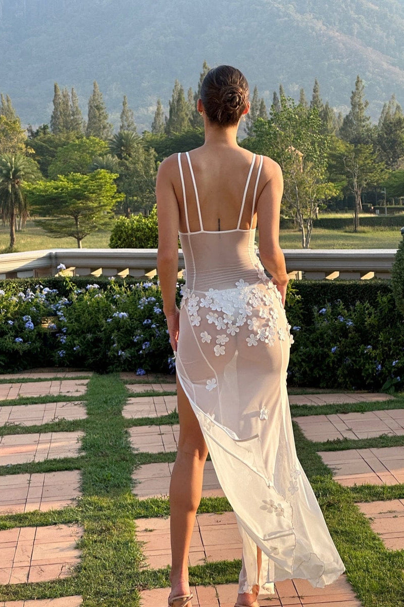 Aylee | Sleeveless Waisted Lace Dress